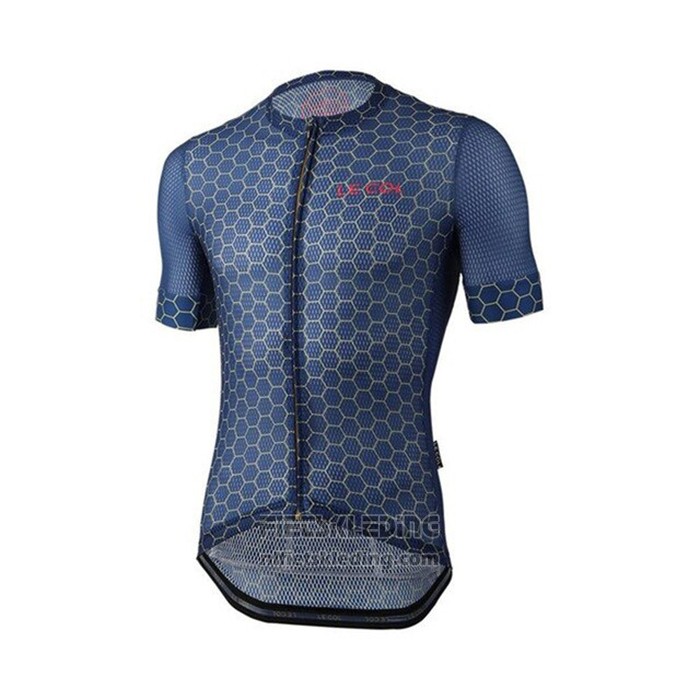 2021 Fietskleding Le Col Diep Blauw Korte Mouwen en Koersbroek
